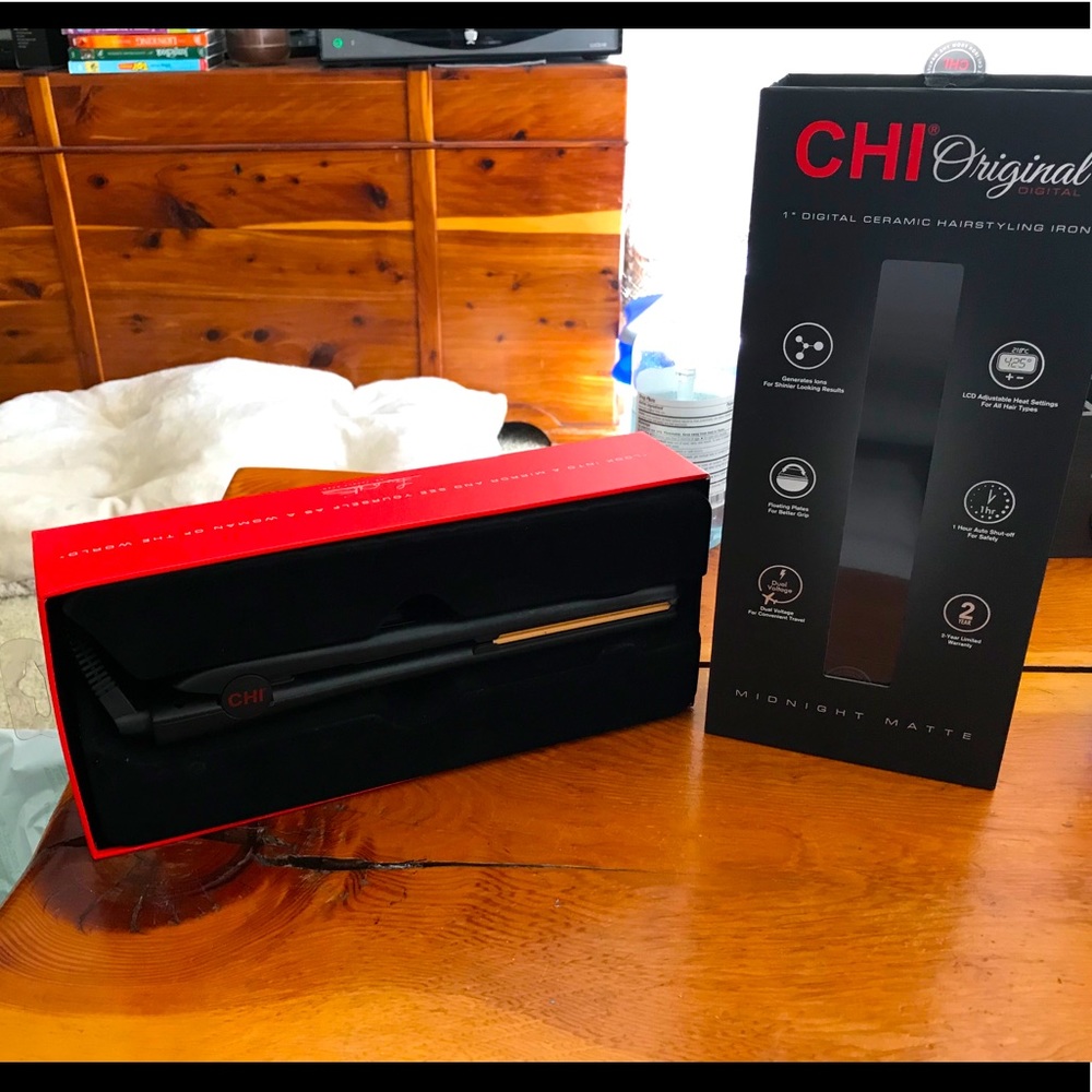 Chi mat black straightener